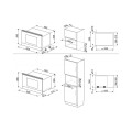 Kuchenka mikrofalowa do zabudowy Smeg MP822PO