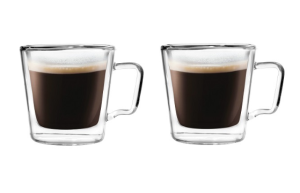 Vialli - Zestaw 2 szklanek do Espresso z podwójną ścianką 80ml Diva 6407