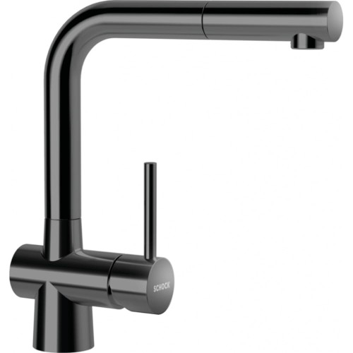 Bateria Schock Laios 517.120 Czarny Metal (GUM) z wyciąganą wylewką Linia Studio