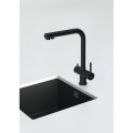 Bateria Schock Vitus 560.120 Puro z wyciąganą wylewką, trójdrożna Linia Studio