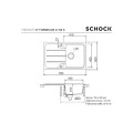 Zlewozmywak Schock Cristalite+ Formhaus D-100 S Onyx
