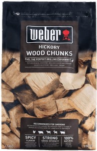 Drewienka do wędzenia Weber Hickory Wood Chunks Duże 1,5kg 17619