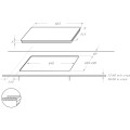 Płyta indukcyjna 90cm z montażem na równi z blatem KitchenAid KHIAF 10900