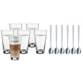 WMF - Filiżanki do Latte Macchiato z łyżeczkami 6szt 0996269999