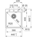 Zlewozmywak Franke Maris MRG 610-39 FTL Onyx 114.0661.792