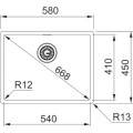 Zlewozmywak Franke Box BXX 210-54 127.0453.660