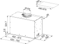 Okap podszafkowy Franke Box Flush Evo A70 biały mat 305.0665.367