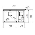 Zlewozmywak Franke Kanon KNG 120 Onyx 125.0528.636