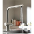 Bateria Franke Active Twist Stal optyczna 115.0653.505