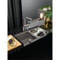 Zlewozmywak Schock Cristadur Greenwich N-100 XL Magma Linia Studio