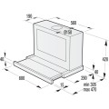 Okap teleskopowy Gorenje BHP623E8X