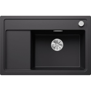 Zlewozmywak Blanco Zenar XL 6 S Compact Silgranit Czarny prawa, korek auto., InFino 526052
