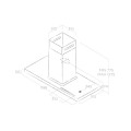 Okap Elica Bio Island WH/A/120 Rovere