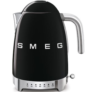 Czajnik z regulacją temp. Smeg KLF04BLEU czarny