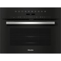 Piekarnik ze zintegrowaną kuchnią mikrofalową Miele H 7145 BM ObsidianBlack