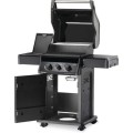 Grill gazowy Napoleon Rogue XT 365 z palnikiem bocznym Sizzle Zone, Czarny