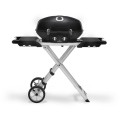 Przenośny grill gazowy Napoleon TravelQ PRO285X z wózkiem nożycowym, Czarny