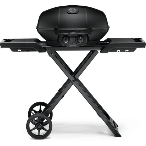 Przenośny grill gazowy Napoleon PHANTOM TravelQ PRO 285 z wózkiem nożycowym, Czarny Mat