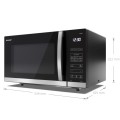Kuchenka mikrofalowa Sharp YC-QS302AE-B