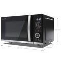 Kuchenka mikrofalowa Sharp YC-QS204AE-B