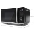 Kuchenka mikrofalowa Sharp YC-QG234AE-B