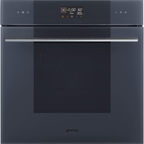 Piekarnik elektryczny z funkcją mikrofali Smeg SO6102M2G neptune grey