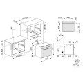 Piekarnik elektryczny z funkcją mikrofali Smeg SO6102M2B3 czarny
