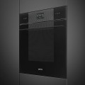 Piekarnik elektryczny z funkcją pary Smeg SOP6102S2PB3 czarny