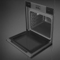 Piekarnik elektryczny z funkcją pary Smeg SOP6102S2PB3 czarny