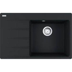 Zlewozmywak Franke Centro CNG 611-78 TL czarny mat, ociekacz po lewej stronie 114.0633.138 