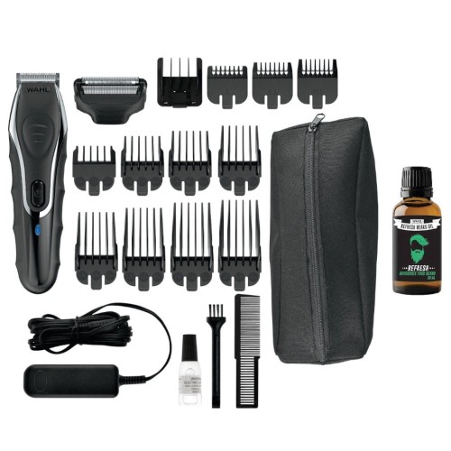 Trymer Wahl Aqua Blade Multigroomer z olejkiem do brody 9899-3999