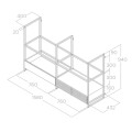 Okap Elica Open Suite BL MAT/F/160