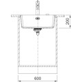 Zlewozmywak Franke MRG 110-52 Czarny Mat + czarny zestaw odpływowy 125.0697.759
