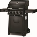 Grill gazowy Napoleon Legend 425 z kuchenką boczną, Czarny