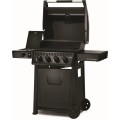 Grill gazowy Napoleon Legend 425 z kuchenką boczną, Czarny