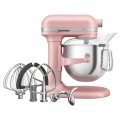 Mikser KitchenAid Artisan 6,6L 5KSM70SHXEDR pudrowy róż, z podnoszoną dzieżą
