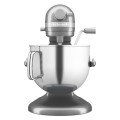 Mikser KitchenAid Artisan 6,6L 5KSM70SHXEMS srebrzystopopielaty, z podnoszoną dzieżą