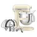 Mikser KitchenAid Artisan 6,6L 5KSM70SHXEAC kremowy, z podnoszoną dzieżą