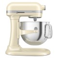 Mikser KitchenAid Artisan 6,6L 5KSM70SHXEAC kremowy, z podnoszoną dzieżą
