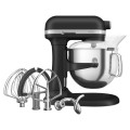 Mikser KitchenAid Artisan 6,6L 5KSM70SHXEBK żeliwny, z podnoszoną dzieżą
