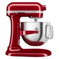Mikser KitchenAid Artisan 6,6L 5KSM70SHXEER czerwony, z podnoszoną dzieżą