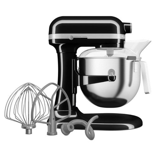 Mikser KitchenAid Heavy Duty 6,6L 5KSM70JPXEOB czarny, z podnoszoną dzieżą