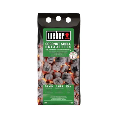 Brykiet ze skorup kokosów WEBER 2kg 18450
