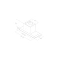 Okap podszafkowy Elica Hidden Advance BL MAT/A/52