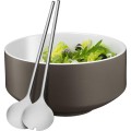 WMF - Zestaw do sałatek: miska+sztućce, szary 0656069450