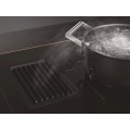 Płyta indukcyjna z wbudowanym okapem Smeg HOBD682R1, linia Dolce Stil Novo