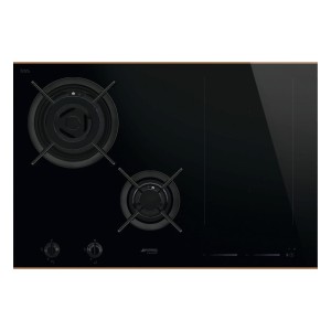 Płyta indukcyjno-gazowa Smeg PM6743R, linia Dolce Stil Novo "PROMOCJA" + GRATIS