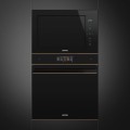 Kuchenka mikrofalowa do zabudowy Smeg FMI625CN, linia Dolce Stil Novo