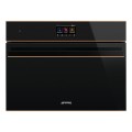 Kompaktowy piekarnik z funkcją pary Smeg SO4604S4PNR, linia Dolce Stil Novo