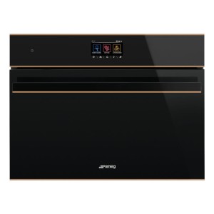 Kompaktowy piekarnik z funkcją pary Smeg SO4604S4PNR, linia Dolce Stil Novo